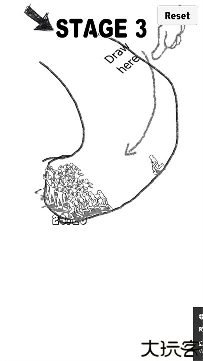 画条路闯关游戏