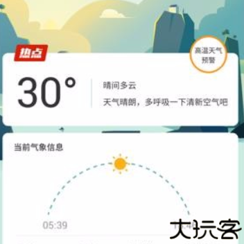 美人天气预报