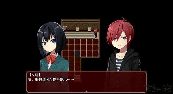 黑色花与红山羊