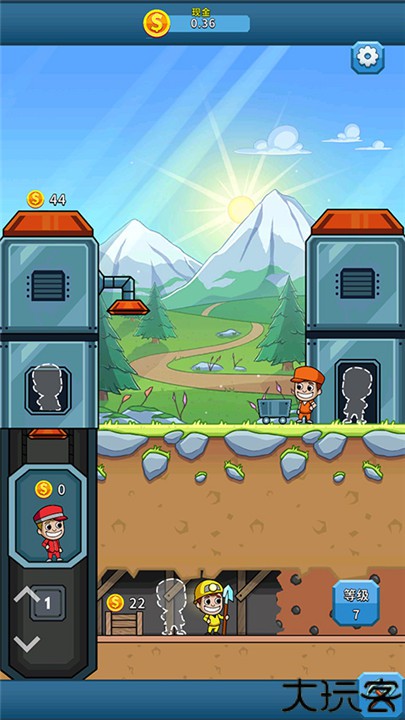 偷懒的矿业大亨游戏