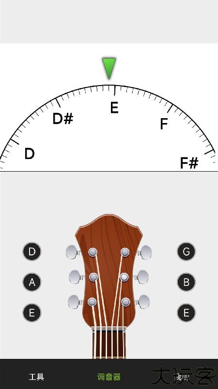智能吉他调音器