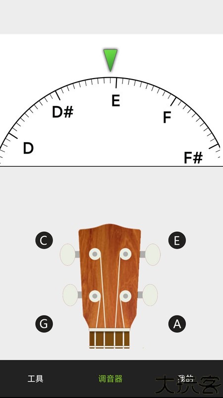 智能吉他调音器