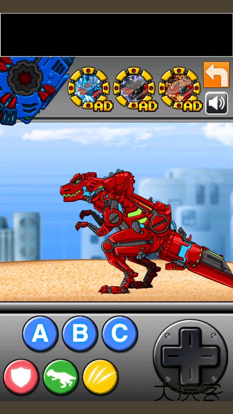 恐龙机甲变形记总动员