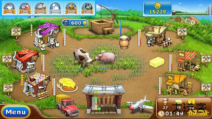 疯狂农场2汉化版(Farm Frenzy 2)v1.01安卓版