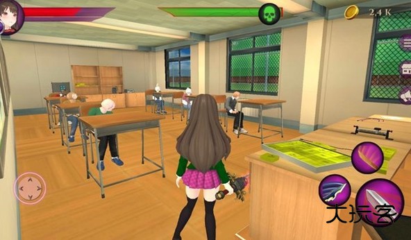 动漫学校模拟器游戏安卓汉化版v1.11