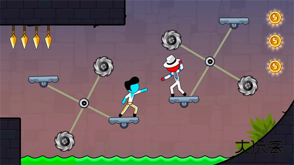 冰火火柴人双人版(Red And Blue)v2.8.3安卓版