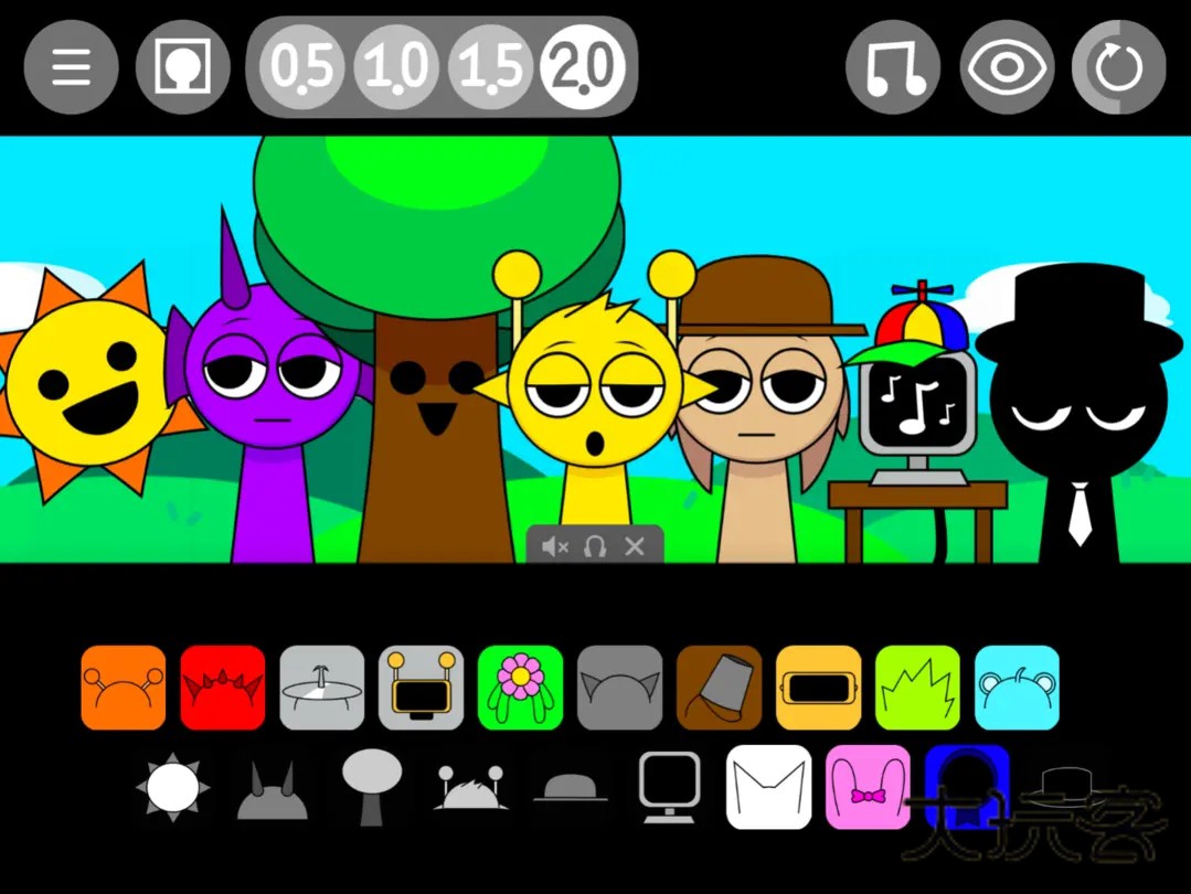 节奏盒子Sprunki变速版安卓最新版v1.1.1