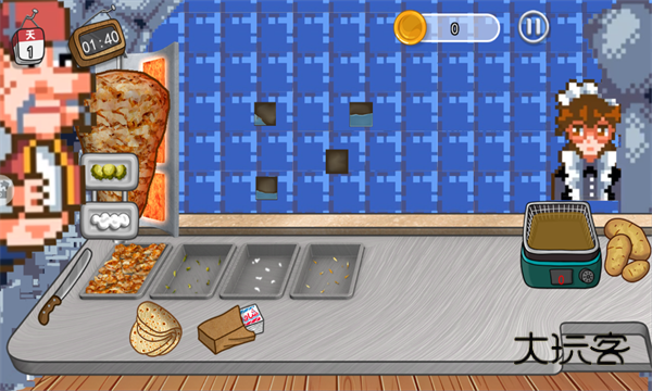 沙威玛像素小店