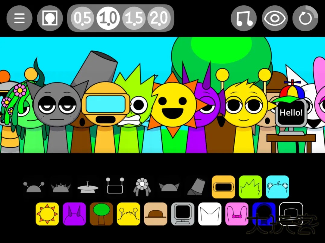 节奏盒子Sprunki变速版安卓最新版v1.1.1