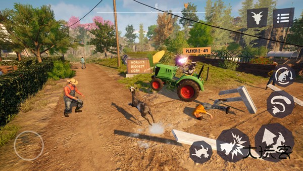 模拟山羊3胡闹多元宇宙(goatsimulator3)v1.1.4.6安卓版