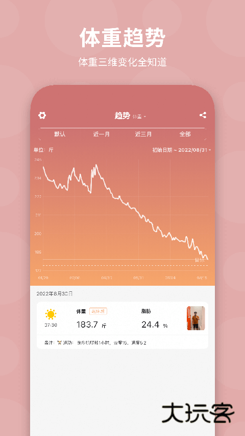体重日记app最新版v2.7.5