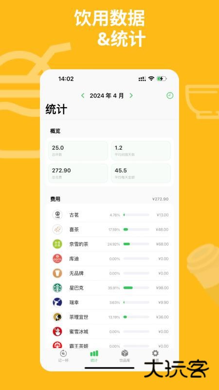 记一杯Pro APP最新版v1.4.4