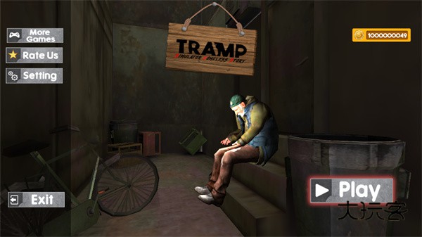 流浪汉模拟器(Tramp Simulator Homeless Games)官方正版v1.3