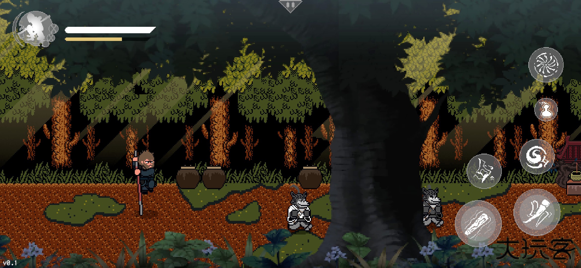 黑神话悟空像素版火山哥哥v0.8