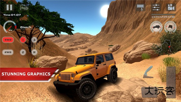 越野驱动沙漠(OffRoad Drive Desert)官方手机版v1.22
