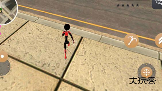 火柴人绳索英雄2动作手游