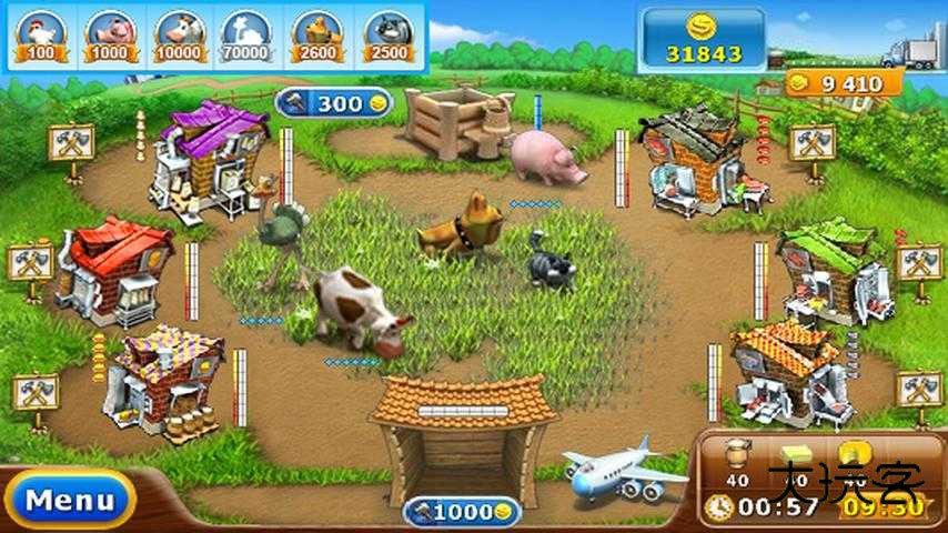 疯狂农场2汉化版(Farm Frenzy 2)v1.01安卓版