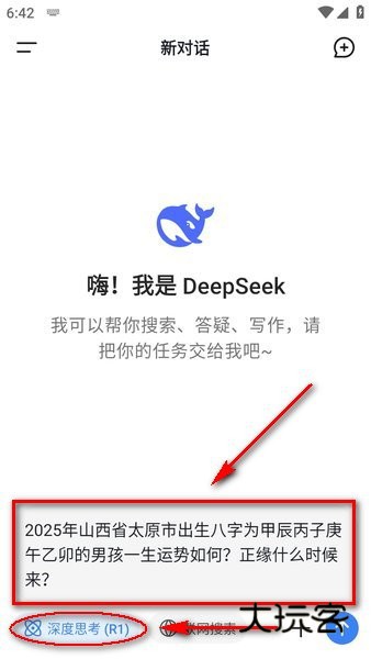 DeepSeek网页版