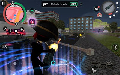 火柴人绳索英雄2动作手游(Stickman Rope Hero 2‌)v3.3.9安卓版