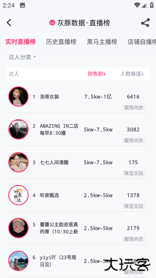 灰豚数据直播分析平台最新版v3.7.8
