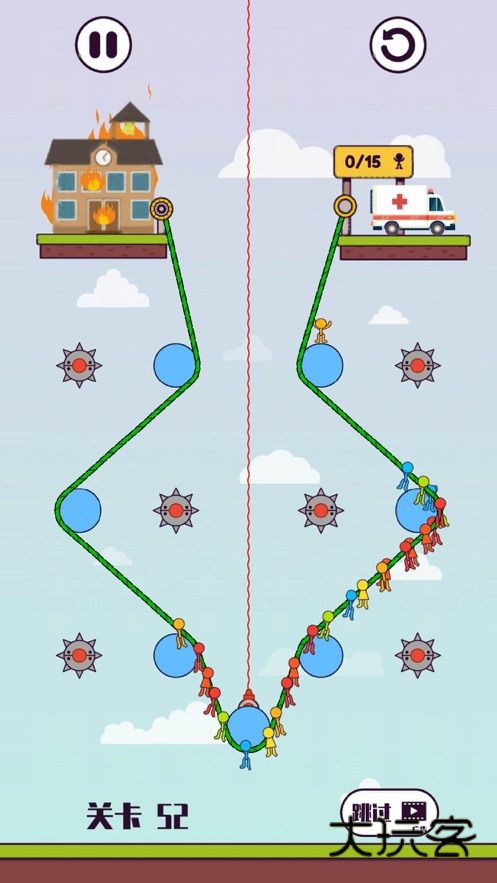 拉绳子解救火柴人安卓版v0.4.2