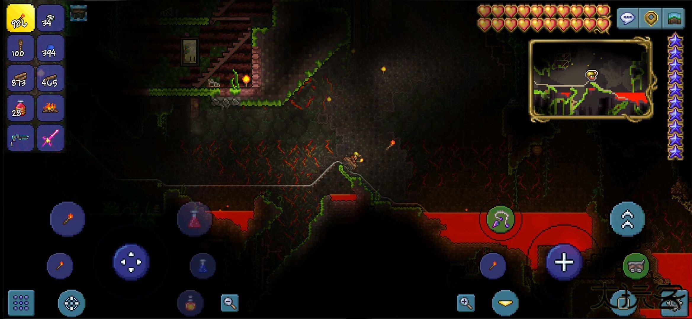 (泰拉瑞亚)terraria灾厄mod安卓版手机v1.4.1.5.1