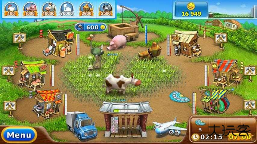 疯狂农场2汉化版(Farm Frenzy 2)v1.01安卓版