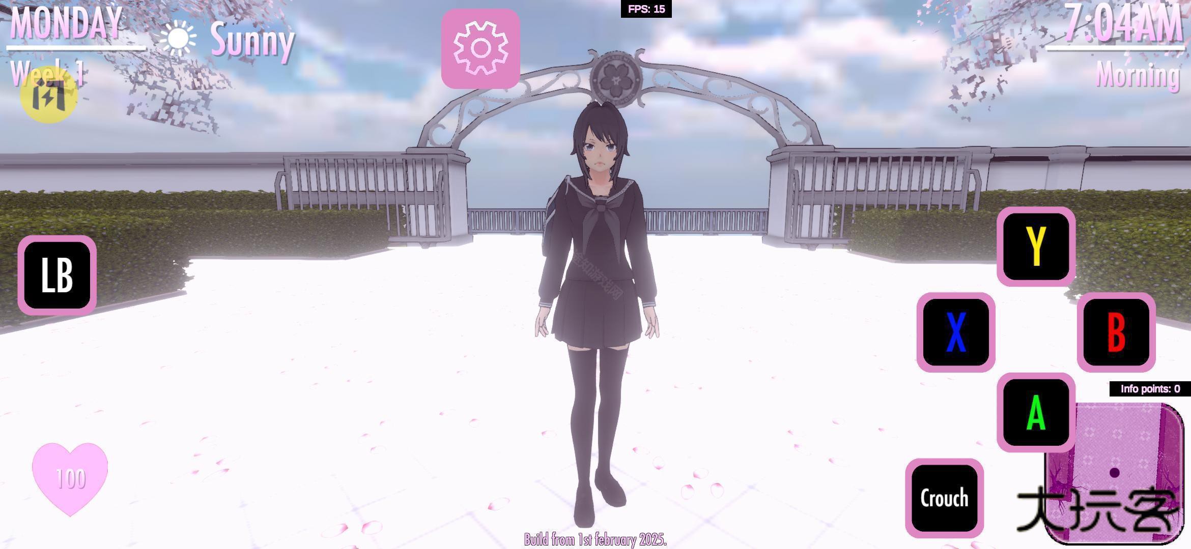 病娇模拟器逃离学姐