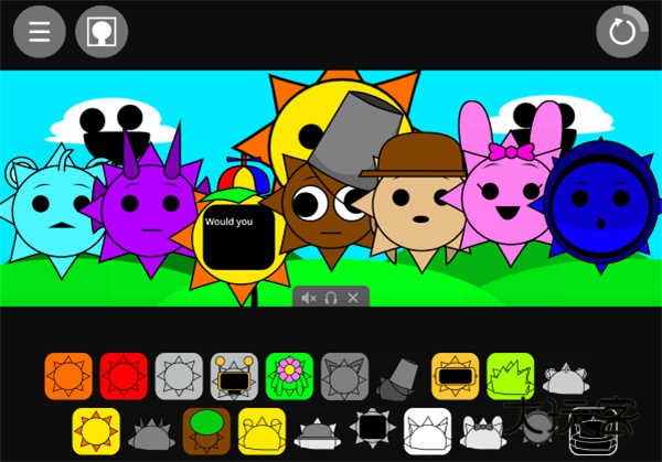 节奏盒子Sprunki太阳版模组手机版v