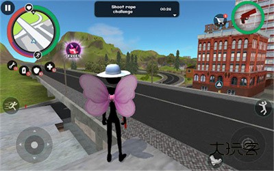 火柴人绳索英雄2动作手游(Stickman Rope Hero 2‌)v3.3.9安卓版