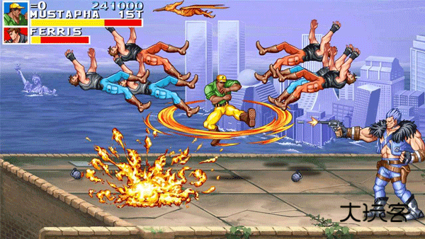 经典街机恐龙快打