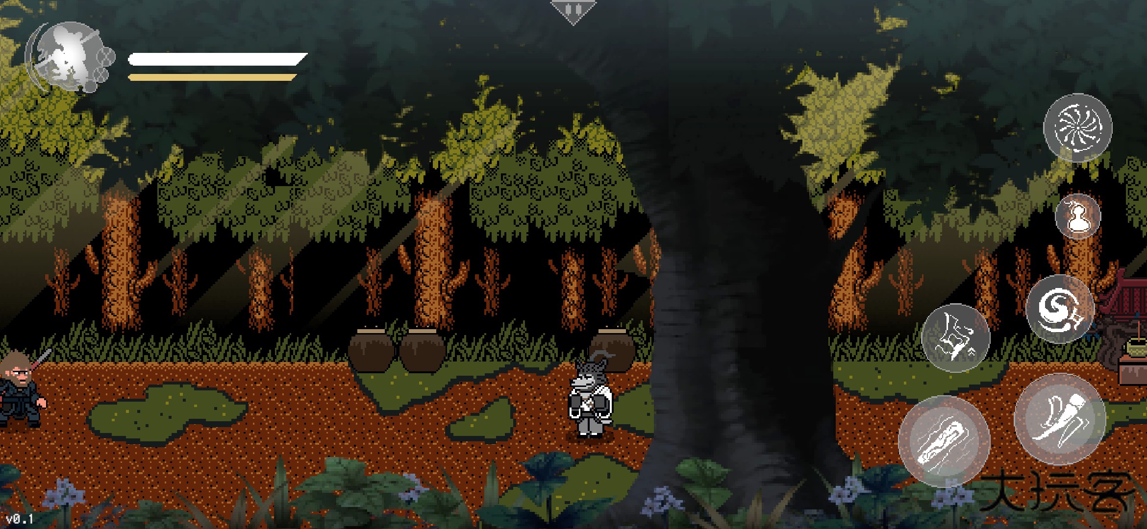 黑神话悟空像素版火山哥哥v0.8