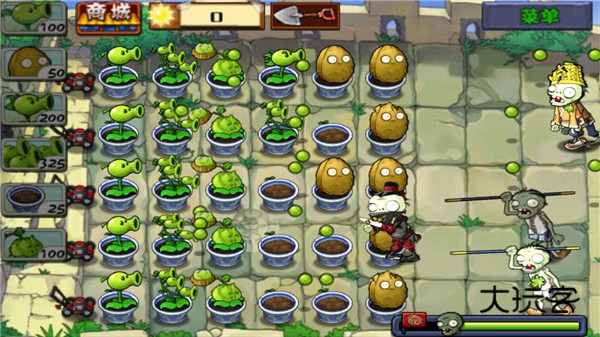 植物大战僵尸长城版