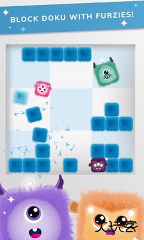 毛茸茸方块(Furzies: Mergedoku)安卓手机版v0.0.33