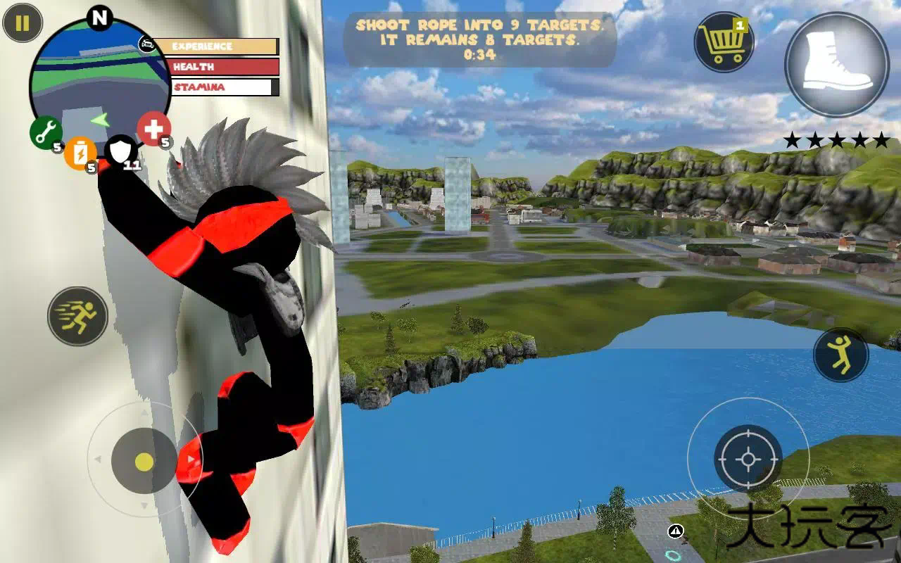 火柴人绳索英雄国际版