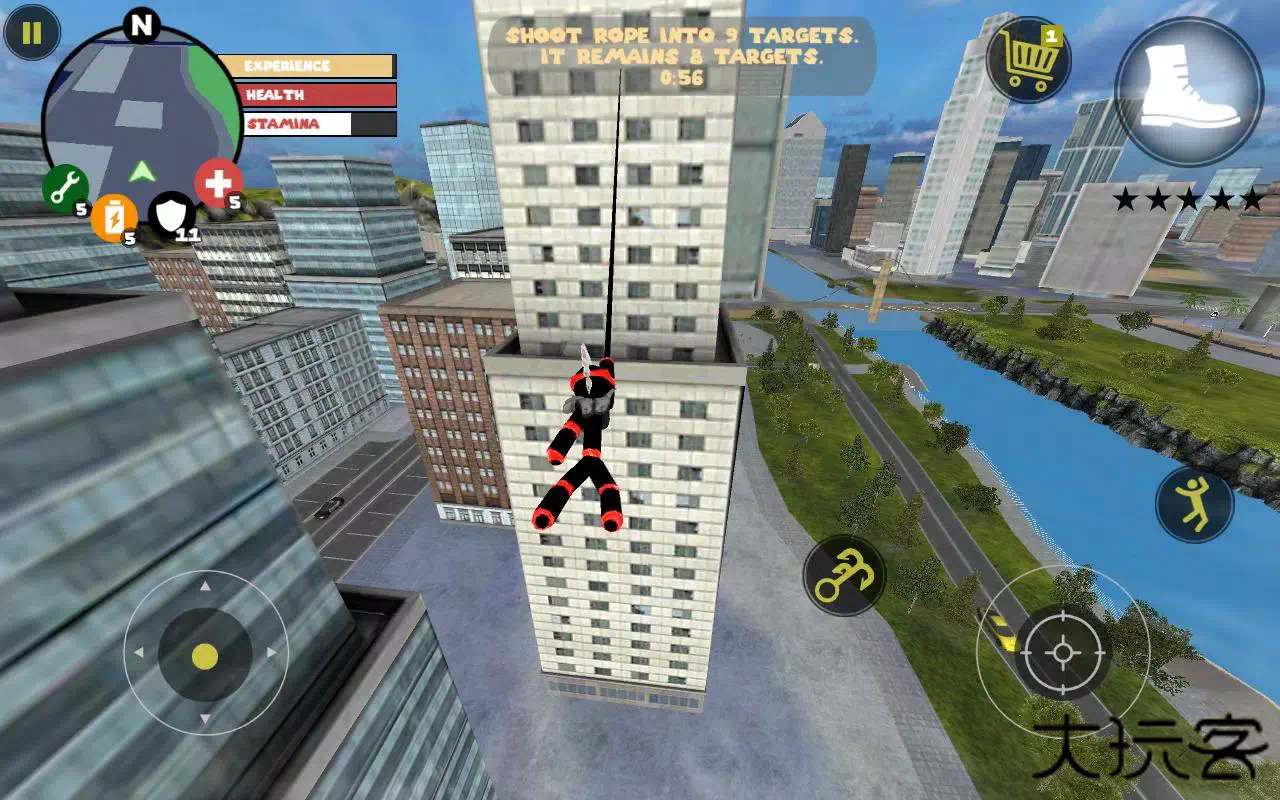 火柴人绳索英雄国际版