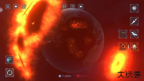 行星粉碎模拟器