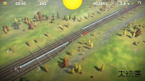 电动火车模拟器