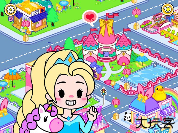 公主小镇世界公主游戏