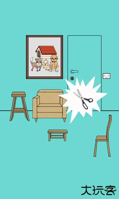 爸爸把我锁在家里了