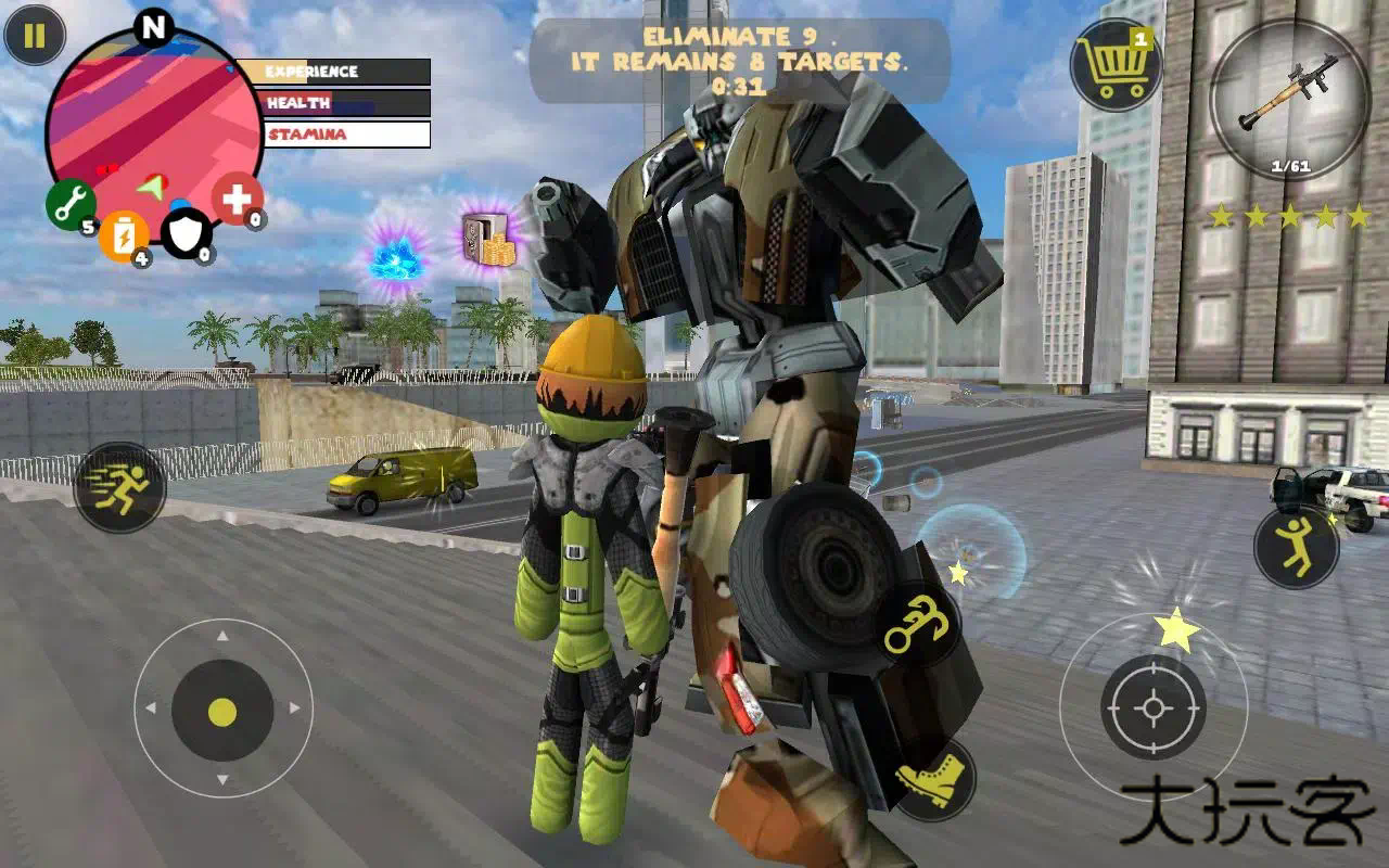 火柴人绳索英雄国际版