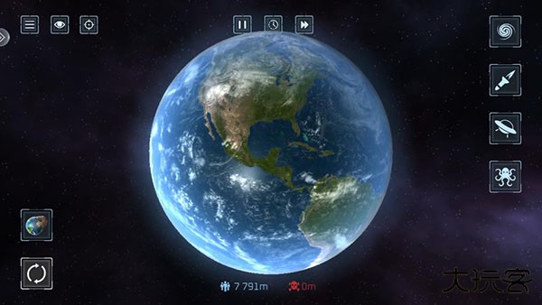 行星粉碎模拟器