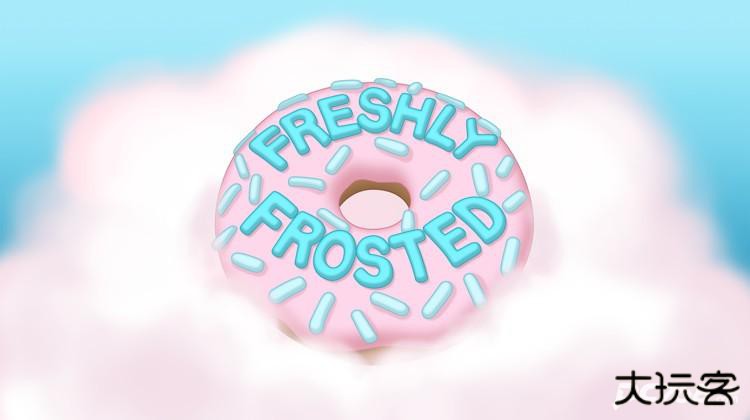 新鲜糖霜甜甜圈工厂