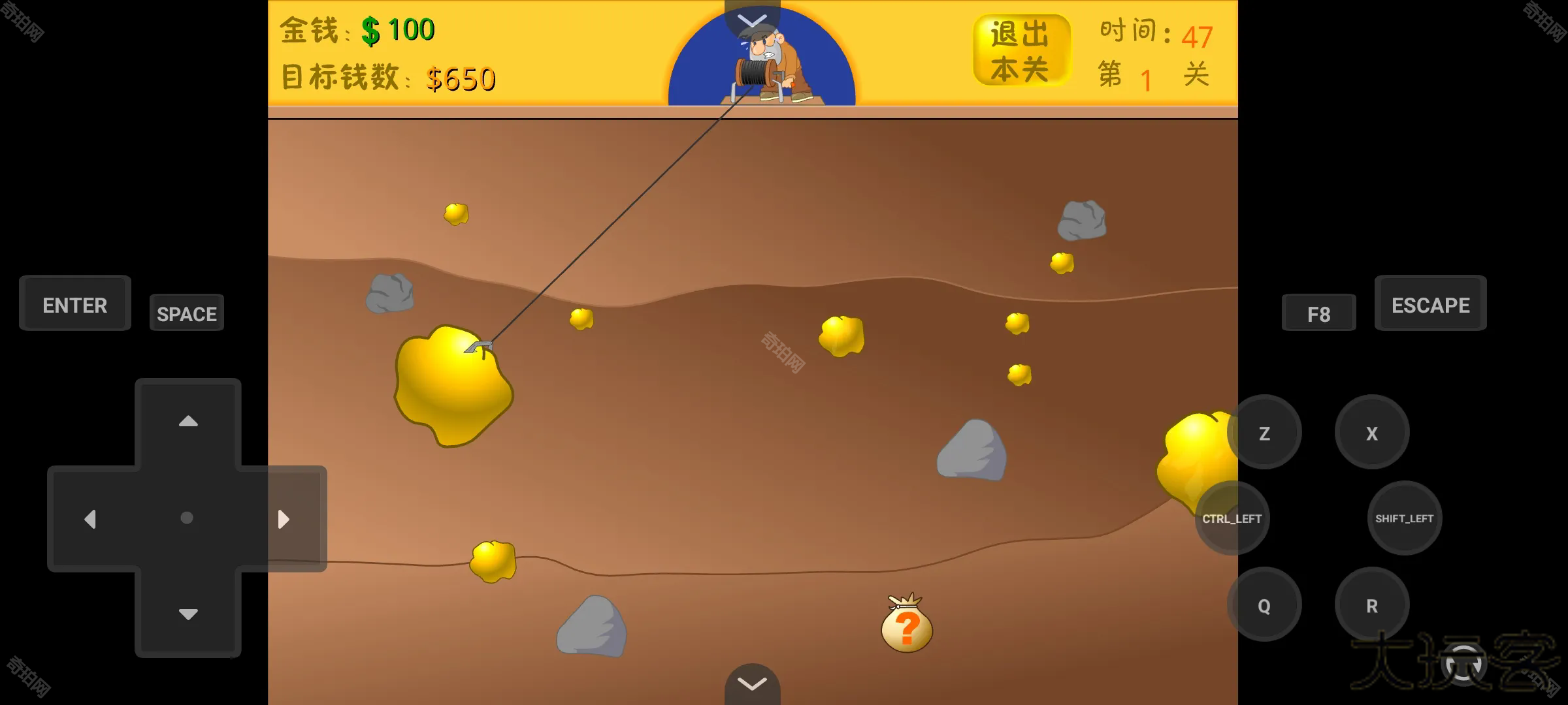 黄金矿工网页版