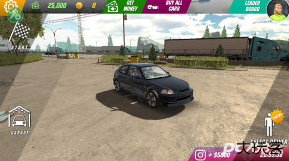 手动挡停车场奔驰模组