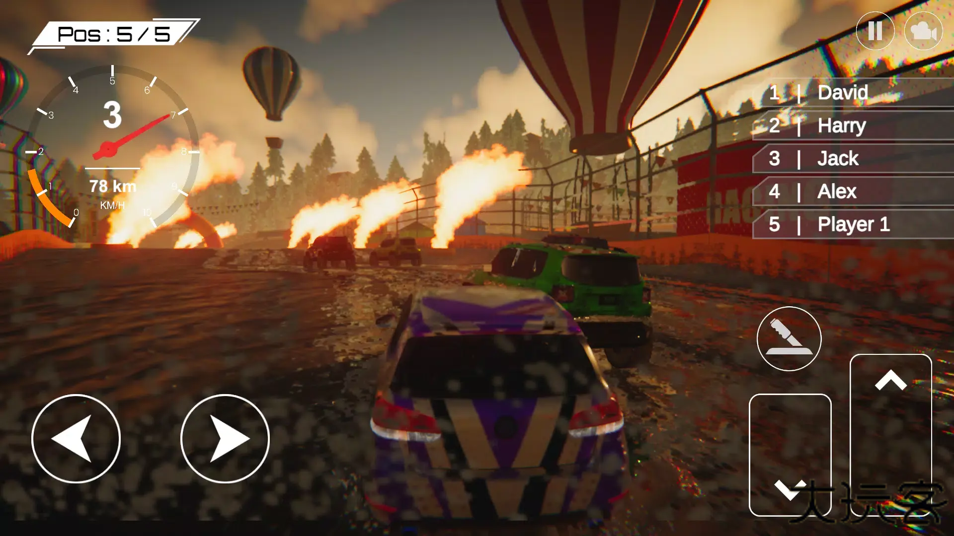 高尔夫GTI泥地越野