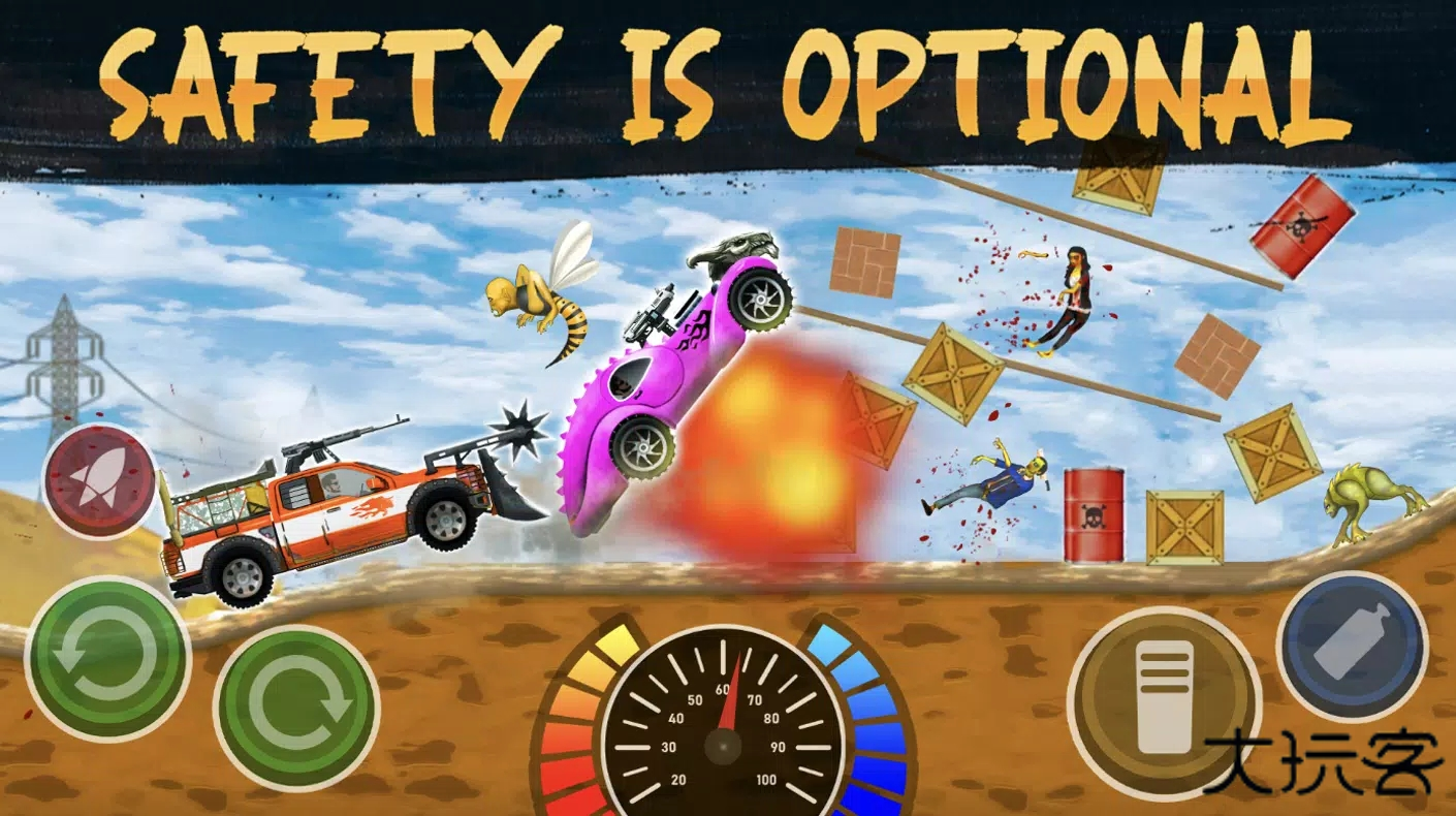 僵尸碰撞赛车安卓版下载 v1.5.2