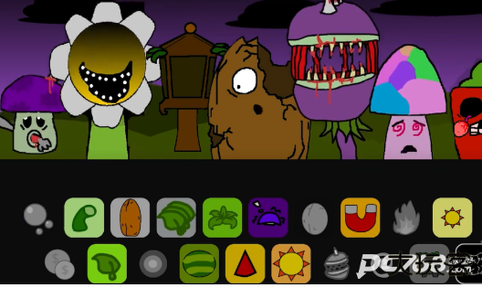 节奏盒子Sprunki植物大战僵尸