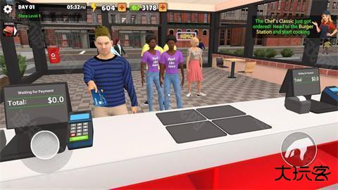 我的汉堡店模拟器汉化版