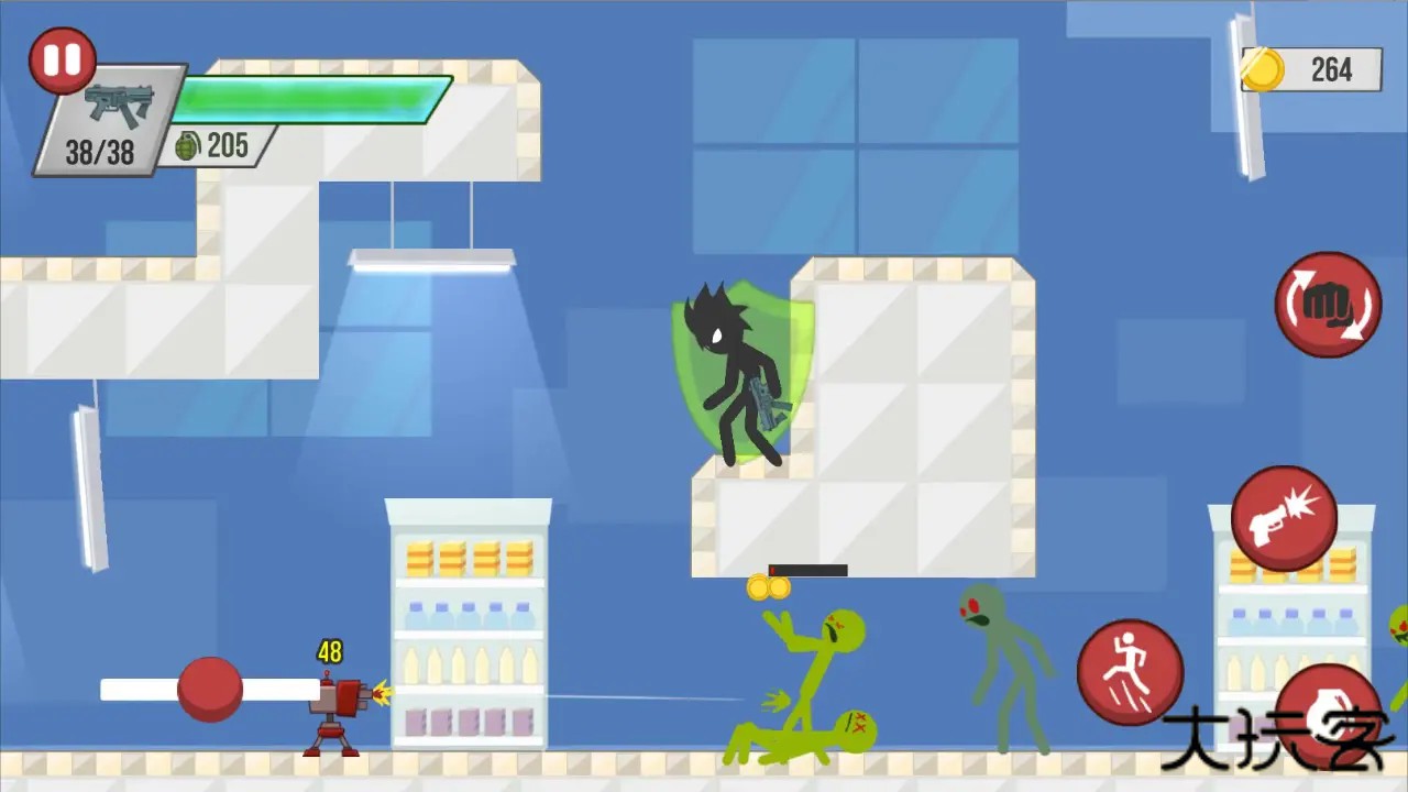 火柴人僵尸射击下载 v1.5.70